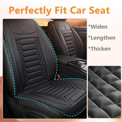 1/2 pièces hiver chauffé housse de siège de voiture 12V chauffage plus chaud coussin de siège de voiture Auto universel siège de voiture protecteur cape couverture tampons ensemble
