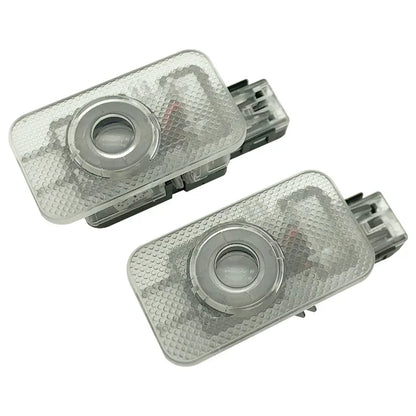 Lumière de bienvenue de porte de voiture à LED, budgétaire de courtoisie, lampe d'ombre fantôme, Volvo Ruco Logo XC40 XC90 XC60 S90 S60 S80 V40 V90 V60 D5