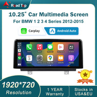 Écran d'affichage multimédia sans fil CarPlay Android Auto, 10.25'12.3', pour BMW série 1 2 3 4 F20 F21 F22 F30 F31 F32 F33