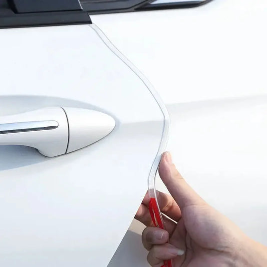 Protections universelles de bord de porte de voiture, bande de type U, bancs de moulage en caoutchouc, protection contre les rayures, décoration de style de porte de voiture, 5m