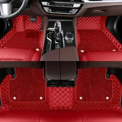 Tapis de sol de voiture Double couche 9D, pour Jetour Dashing 2022 2023 2024, coussinets de pied automobiles personnalisés, couverture de tapis Automobile, accessoire intérieur