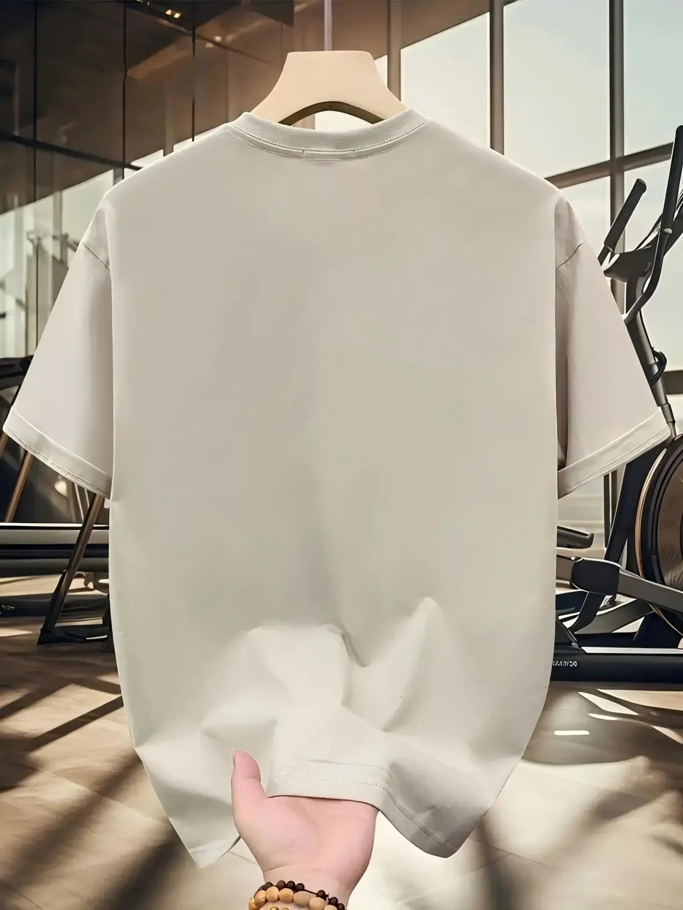 T-shirt à manches courtes et col rond pour hommes, 100% pur coton, à la mode, décontracté, ample, style italien, lettre Milan imprimée