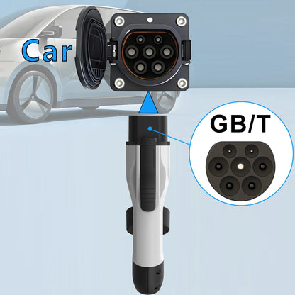 Evsow-Prise de charge GBT 22KW 32A 3 phases, adaptateur de chargeur EV pour voiture électrique GBT, prise de chargeur EV pour appareil de véhicule