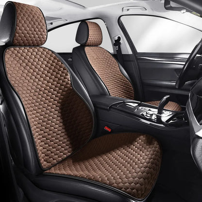 Housse de siège de voiture universelle quatre saisons, coussin de siège confortable et respirant en soie glacée pour sièges de voiture, Protection Stable