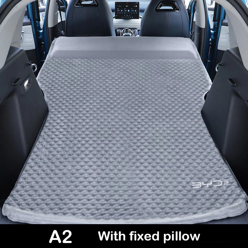 Matelas à air pour voiture BYD ATTO 3, lit de voyage avec pompe à air, canapé gonflable autonome, extérieur, camping, arrière, polymères de couchage