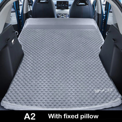 Matelas à air pour voiture BYD ATTO 3, lit de voyage avec pompe à air, canapé gonflable autonome, extérieur, camping, arrière, polymères de couchage
