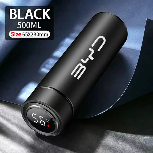 Bouteille Thermos divisée en acier inoxydable de 500ML, pour BYD Atto 3 EV Yuan Plus Song Plus Dmi Dolphin Seal Tang Han Qin F3 E6 Act