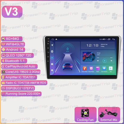 FYT 7862s 8 Core Carplay Android Auto autoradio pour Toyota Avensis T25 2002 2003 2004 2005 2006 2007 2008 Autoradio 4G DSP QLED