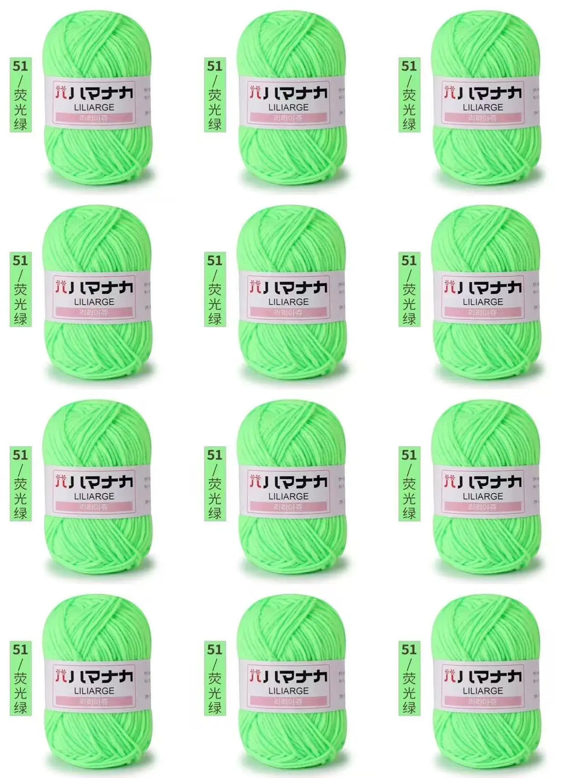 12 pièces 300g fil de lait fait à la main grossier bricolage tissage boule de fil pour pull chapeau écharpe et autres vêtements doux Crochet fil à tricoter