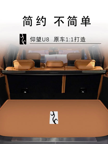 Polymère de coffre en cuir pour BYD YangWang U8 2023 TPE XPE