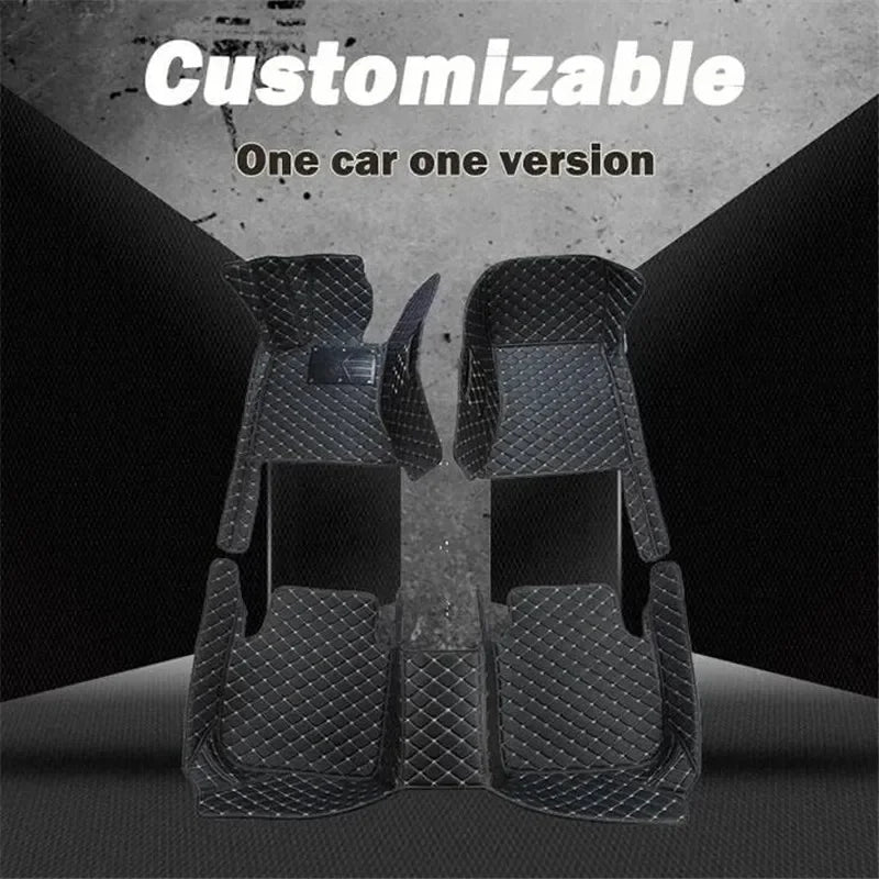 Tapis de sol de voiture en cuir pour BYD Yangwang U8 2023 2024 2025 2026, ensemble complet imperméable pour tous les temps