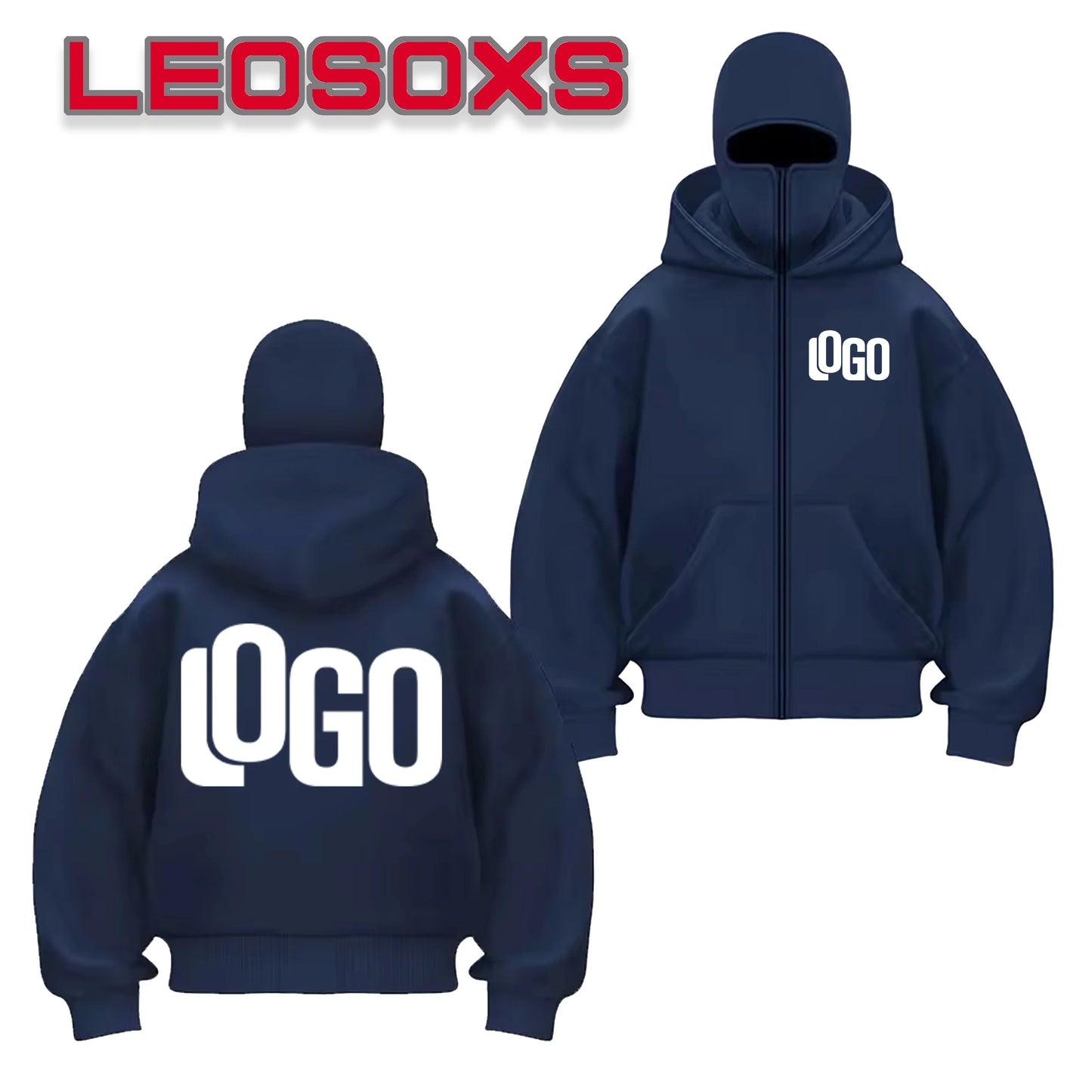 Bricolage modèle personnalisé LOGO vêtements de sport automne chaud à capuche masque sweat couleur unie sweat à capuche décontracté défilé de mode