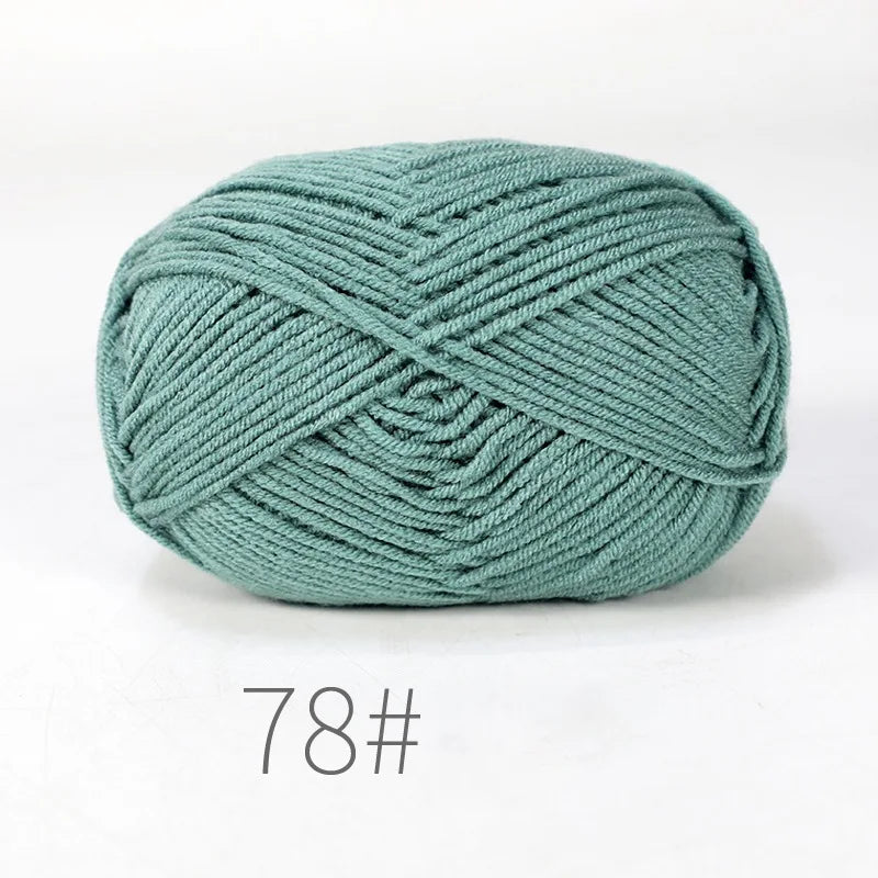 Fil à tricoter en coton doux, tissu mélangé, fil de velours en fibres épaisses, fil de laine au Crochet pour pull, bricolage