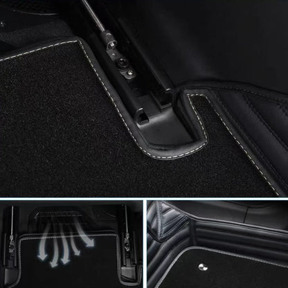 Pour VW Passat berline B5 B5.5 B6 B7 B8 B9 tapis Auto Double couche personnalisé tapis de sol de voiture Coche accessoires doublures de sol