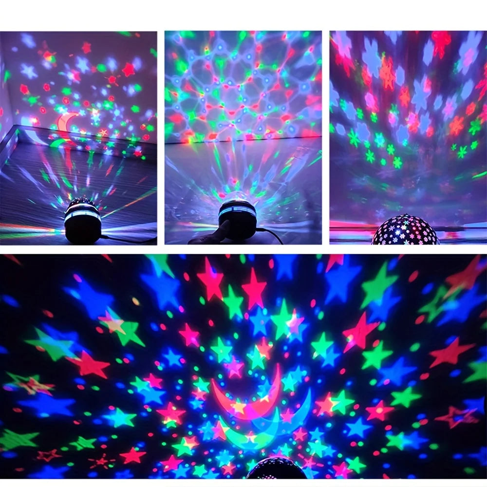 Projecteur LED Galaxie Étoilée Lumière RGB Télécommande Intelligente Lampe Aurore Étoile KTV USB pour Décoration Maison Chambre Camping Mariage