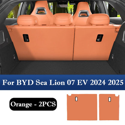 Housse de protection anti-coup de pied pour siège arrière BYD Sea Lion 07 EV 2024 2025, 2ème rangée de dossier, anti-saleté, anti-rayures