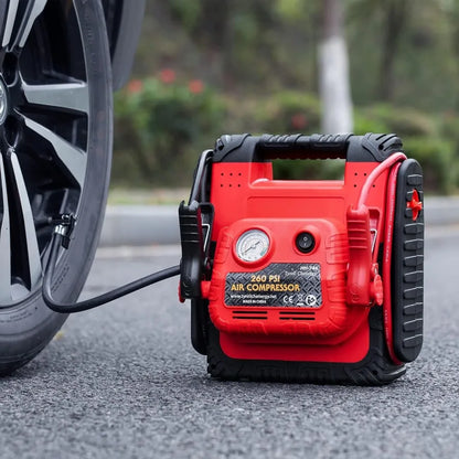 Démarreur de saut de batterie de voiture 1800A, avec compresseur d'air, 20000mAh, 12V, Booster de batterie au plomb automatique pour véhicule d'urgence, nouvelle mise à niveau