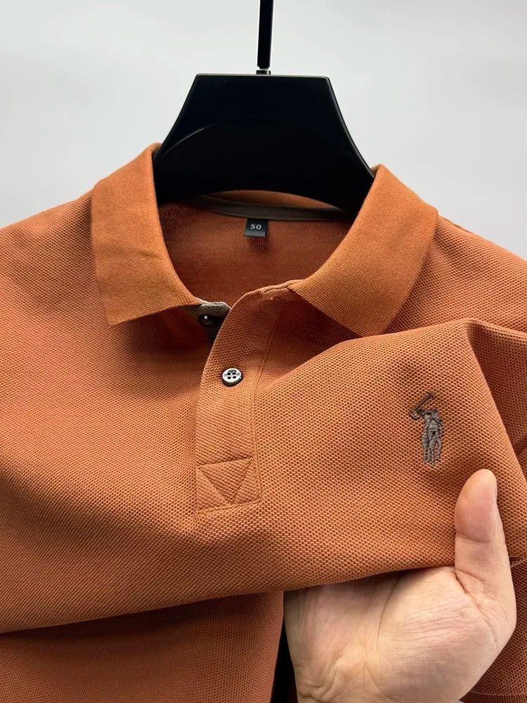 Marque haut de gamme 100% coton manches courtes polo shirt hommes été mode Designer nouveau poney broderie Casual t - shirt mode hommes