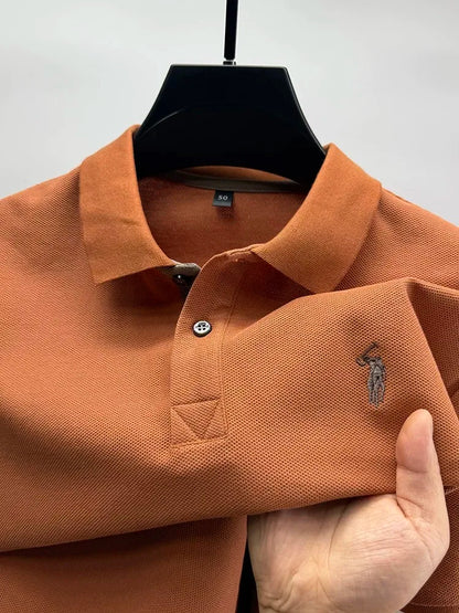Marque haut de gamme 100% coton manches courtes polo shirt hommes été mode Designer nouveau poney broderie Casual t - shirt mode hommes