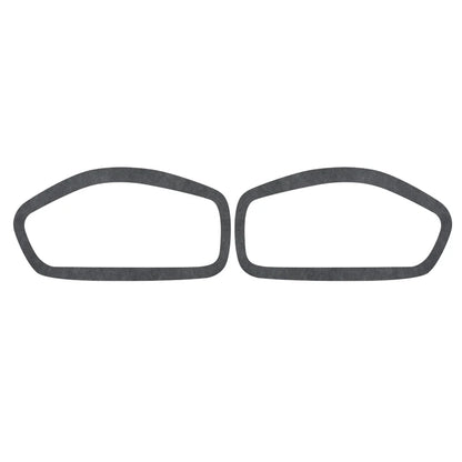 Pour ZEEKR 001 2026 rafraîchie, 001 Max Ultra, Alcan tara panneau de réglage du siège de rangée avant cadre métallique autocollant de garniture accessoires de voiture