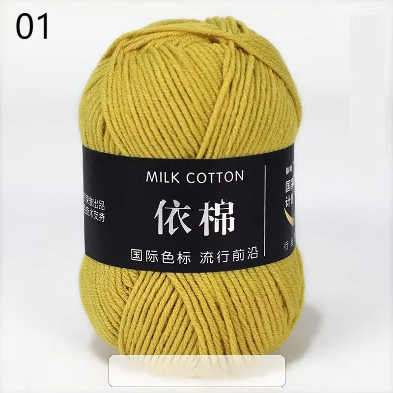 Nouveau 10 pièces série rose fil lait coton fil combinaison Crochet tricot fil ensemble pour bricolage à la main artisanat pull écharpe tricot