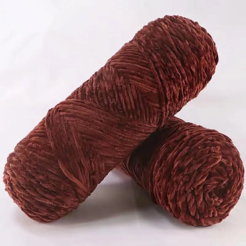 Fil de velours doux en chenille pour modules ogo 1, fil de peluche DolDave Baby, accessoires Amigurumi, bricolage, 100% polyester, 100g, 130m