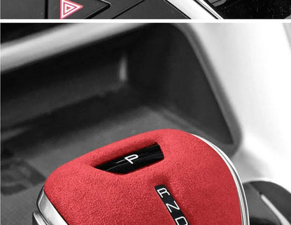 Coussinet d'engrenages de voiture pour BYD Song Plus/ Pro 2021 – 2023, collier de levier de vitesse, poignée de changement de vitesse, autocollant, couverture, garniture de moulage de style intérieur