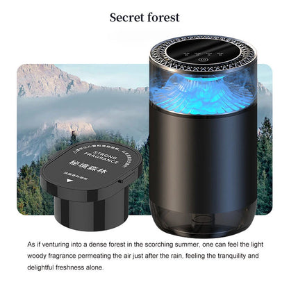 Désodorisant pour voiture, brume de mer et arôme de nuage, diffuseur d'atomisation intelligent, parfum naturel, machine de désodorisant à pulvérisation automatique, nouvelle collection 2025