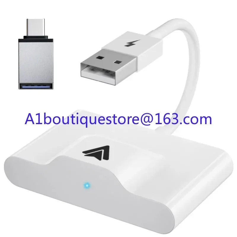 Adaptateur Apple de haute qualité sans fil Ai Carplay filaire vers sans fil Apple Auto Carplay Dongle pour Oem Carplay Apple Auto