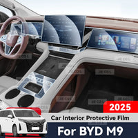 Écran de contrôle Central automatique, Navigation TPU, Film de Protection intérieur anti-rayures, Navigation GPS pour BYD M9 2025 XIA