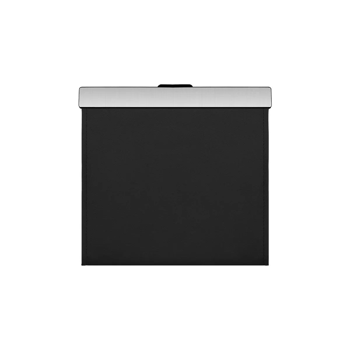 Sac poubelle en cuir monté sur voiture, avec lumière LED, interrupteur magnétique, sac de rangement arrière pour sièges, poubelle de voiture, Installation Portable