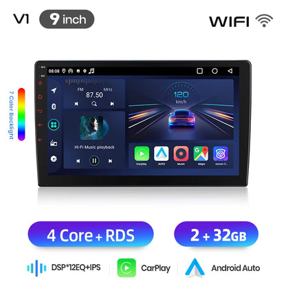 Junsun Android Auto autoradio pour citroën C2 C3 2001 2002 2003 2004-2010 multimédia sans fil CarPlay SWC GPS Navi RDS DSP FM