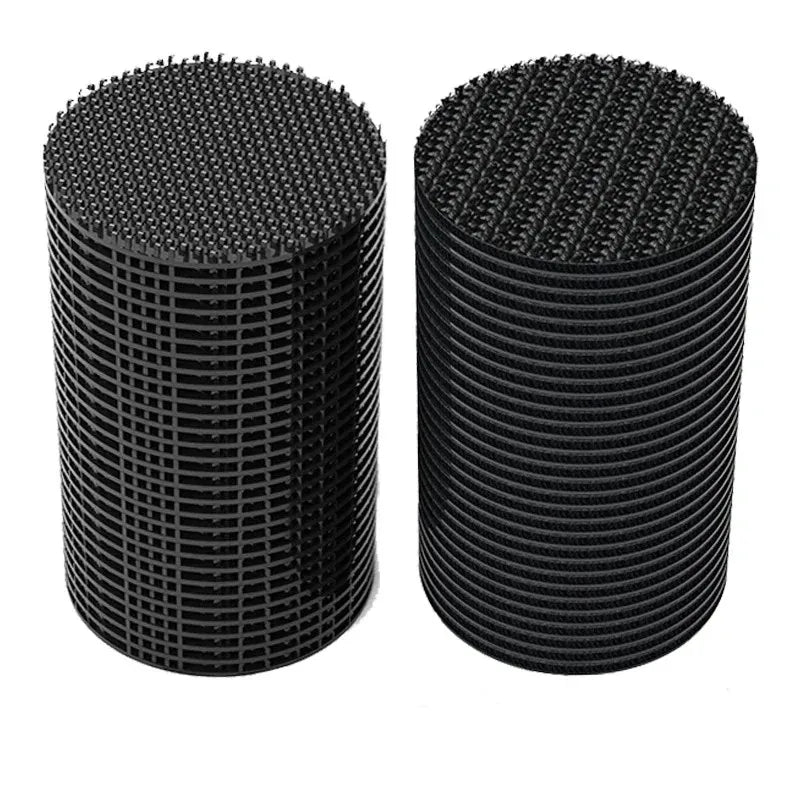Autocollants en fibre de carbone pour tapis de voiture, double face, haute adhérence, patchs pour tapis de sol, tapis de pied pour la maison, bandes coordonnantes, nouveaux patchs