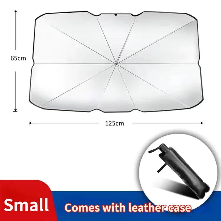 Pare-soleil de voiture pliable, pare-brise, rideau de pare-soleil pour fenêtre avant de voiture, accessoires de protection solaire