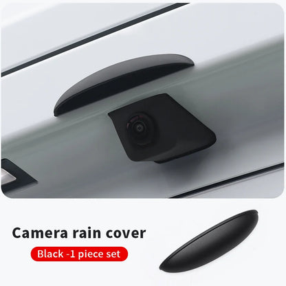Caméra arrière de recul pour voiture, housse de pluie ABS, anti-pluie, pour caméra de recul, pare-pluie, bouclier étanche, accessoire extérieur de voiture