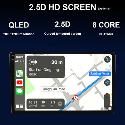 Autoradio Android 15 Carplay pour citroën C5 2 2008 2009 - 2017, lecteur multimédia GPS de Navigation, WiFi + 4G stéréo, vidéo DSP automatique BT