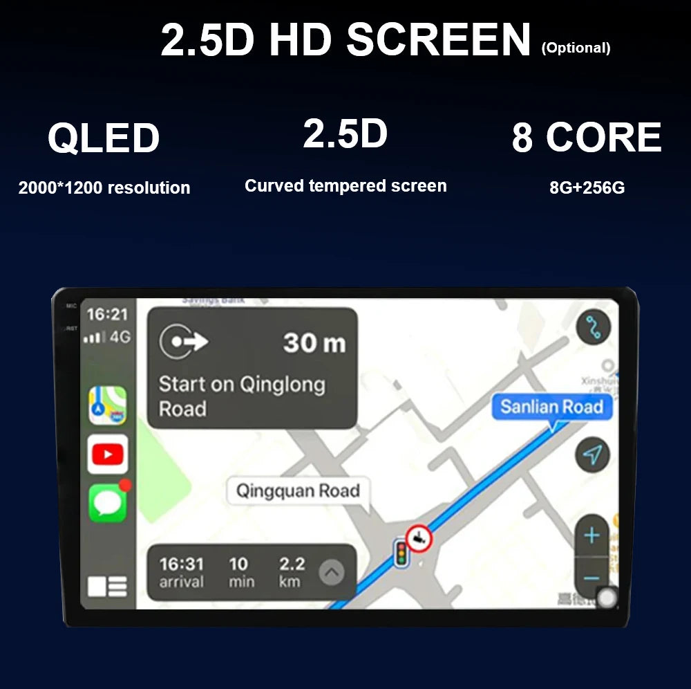 Android 15 autoradio Carplay pour Peugeot Partner 1 2002 - 2008 Partner origine 1 2008-2011 Android Auto lecteur multimédia stéréo