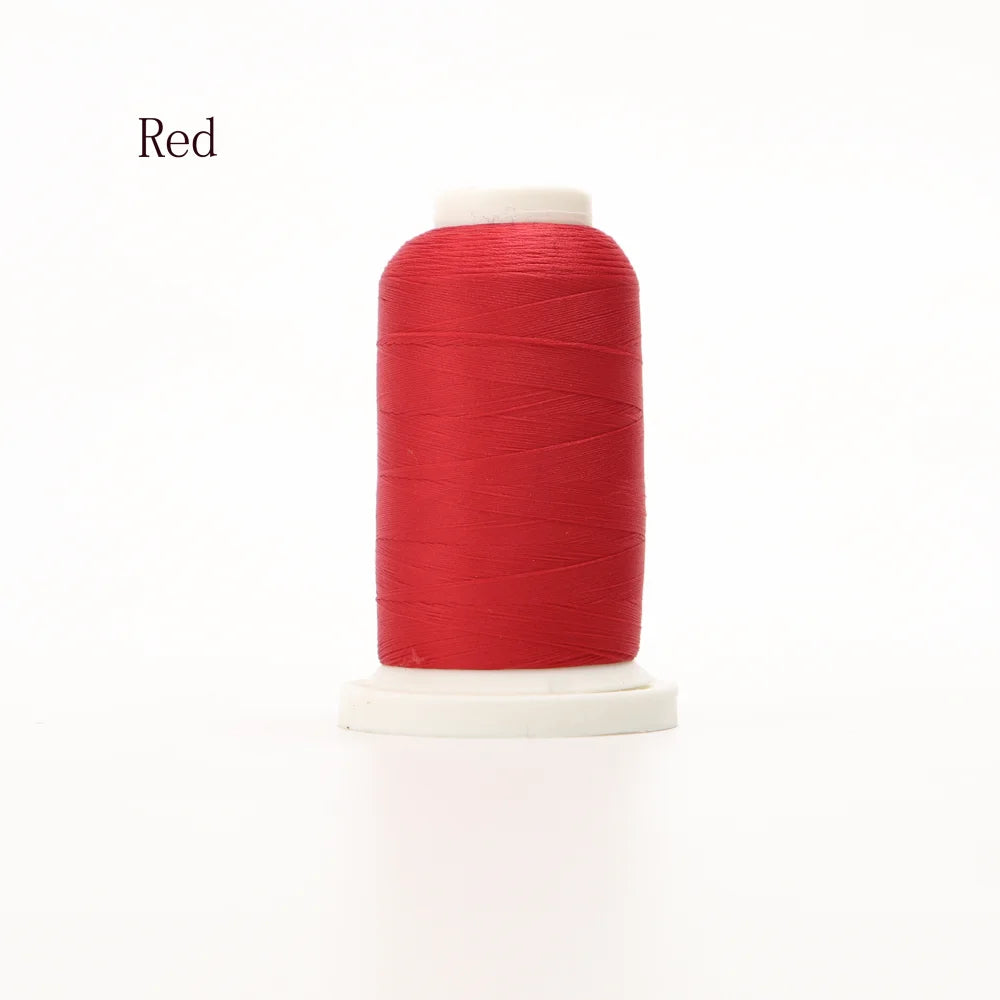 Fil laineux en Nylon à haute élasticité Tex 18, fil extensible, épaisseur moyenne, 1000 mètres de Long, surjet de couture sans couture, 8 couleurs au choix