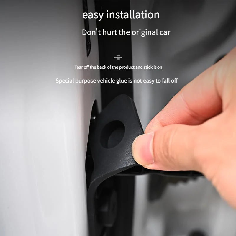 Convient au limiteur de porte automatique BYD, matériau en silicone antirouille, résistant à la pluie, facile à installer et à protéger votre voiture