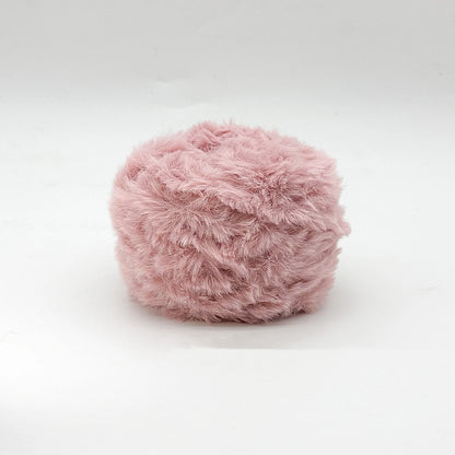 Fil de fourrure Super doux, 1 œuf de 100 grammes, fil de fausse fourrure épais et moelleux pour cils, accessoires et couvertures pour écharpe tricotée au Crochet