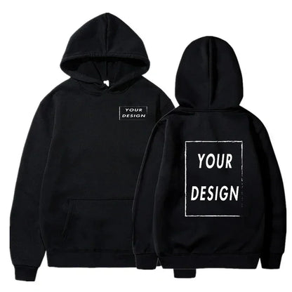 Pull à capuche 80% polyester et 20% coton pour hommes et femmes, vêtements décontractés personnalisés par équipe avec personnalité à la mode