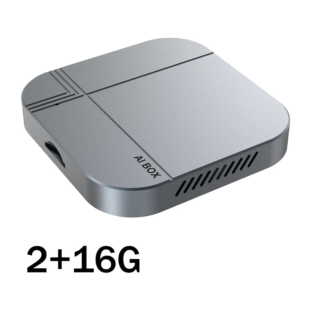 2026 3 en 1 Android 12 CarPlay Smart Ai Box 4 + 32G 2 + 16G adaptateur de voiture Android sans fil Plug & Play boîte de télévision de voiture pour YouTube Netflix