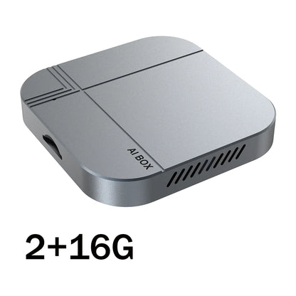 2026 3 en 1 Android 12 CarPlay Smart Ai Box 4 + 32G 2 + 16G adaptateur de voiture Android sans fil Plug & Play boîte de télévision de voiture pour YouTube Netflix