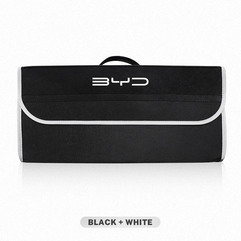 Boîte de rangement de coffre de voiture, sac de rangement pliable de grande capacité pour BYD Atto 3 Yuan Plus Han Tang EV F3 E6 Dmi Song F0 Qin Pro G3 I3