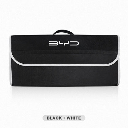Boîte de rangement de coffre de voiture, sac de rangement pliable de grande capacité pour BYD Atto 3 Yuan Plus Han Tang EV F3 E6 Dmi Song F0 Qin Pro G3 I3