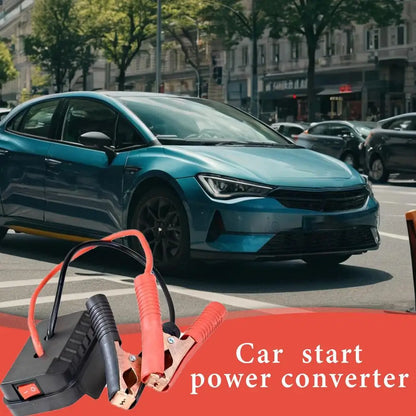 Démarreur de saut de batterie de voiture Portable, boîte de saut, convertisseur de batterie au Lithium, bloc d'alimentation Compact pour le démarrage de véhicule d'urgence