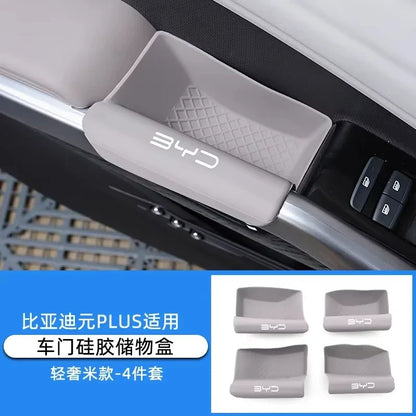 مساند ذراع باب السيارة لـ BYD Yuan Plus ATTO 3، حماية خاصة للأبواب الأربعة، منتجات حماية لوحة الباب، ملحقات داخلية