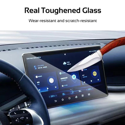 Protecteur d'écran pour BYD Atto 3 Yuan Plus 2022 – 20225, Film en verre trempé, housse de protection pour instruments de Navigation, accessoires de voiture