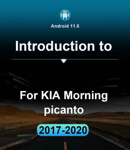 QSZN pour KIA Picanto Morning 3 JA 2018 - 2019 Android 13 autoradio lecteur vidéo multimédia CarPlay Auto 4G GPS Navigation stéréo