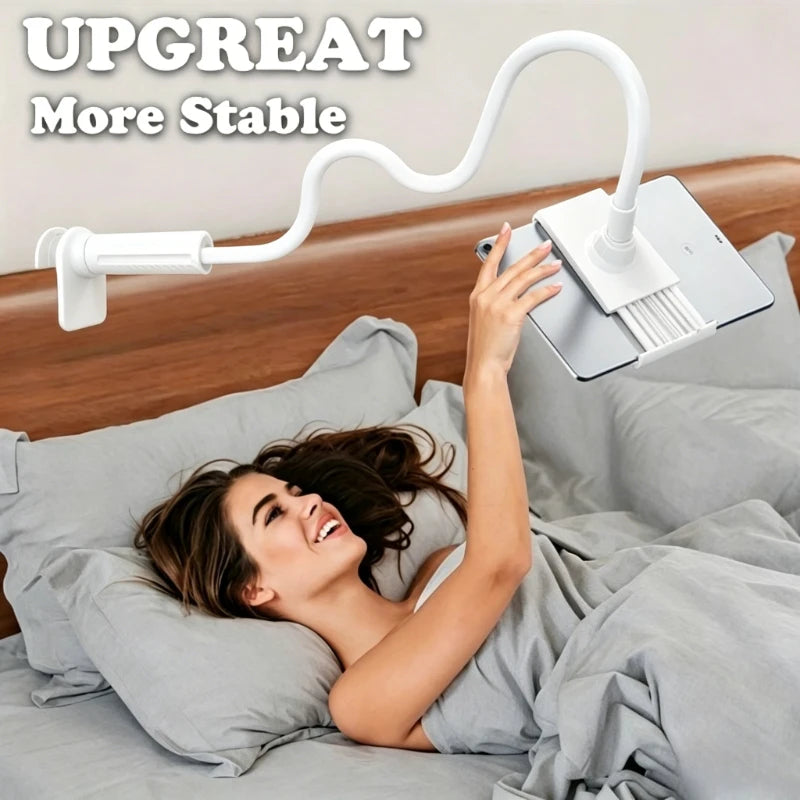 Support de téléphone rotatif, base spirale, adapté aux lits, aux têtes de lit, aux bureaux et aux supports de téléphone à bras long